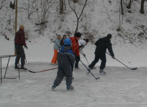 Bruslení ve Žlebě - 31.12.2010